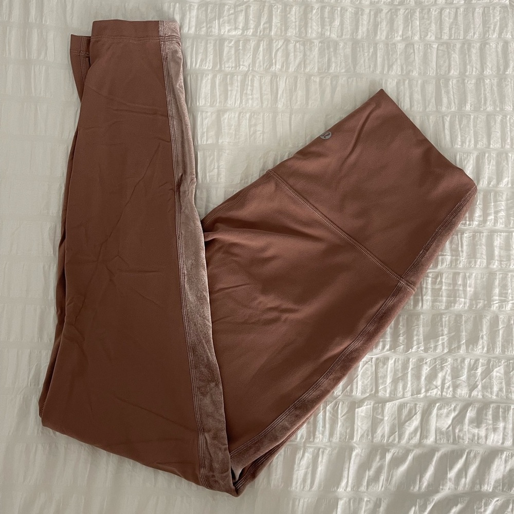 Lululemon align rose gold leggings